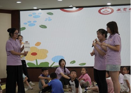 重庆师范大学教育科学学院三下乡社会实践：：手语传情启智趣，游戏赋能共成长