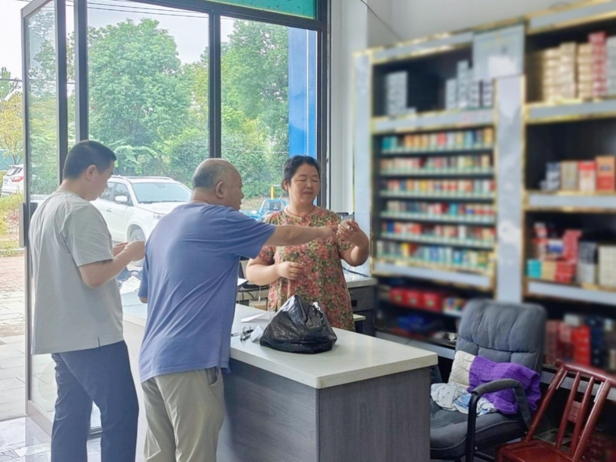 湖北省大悟县烟草：终端焕新谋发展，乡村振兴促进步