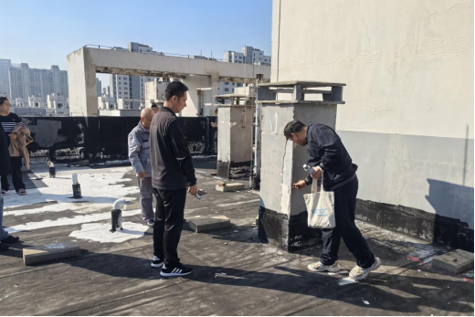 济南市槐荫区兴福街道开展安置区房屋专项维修工作