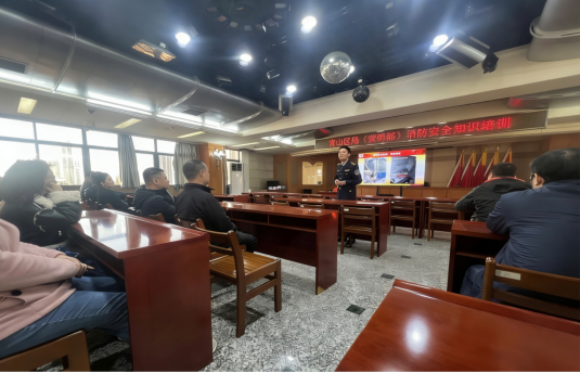 武汉青山烟草：初冬发起消防攻坚战 岁末筑