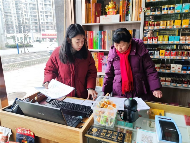 湖北省黄冈市团风县烟草专卖局：节后问需促